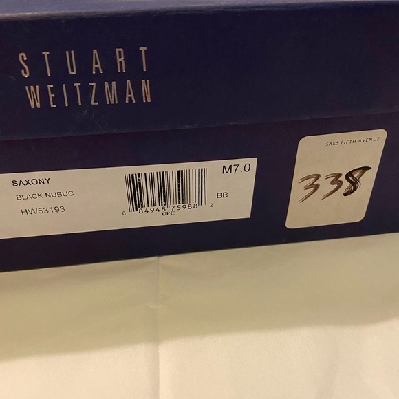 Stuart Weitzman Saxony Platform Sandal Black - Picture 8 of 8